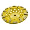 Specialty Diamond 7in Grinding Turbo Cup Wheel Steel Body with 5/8in-11 Threads 7STRCW - alternate 3